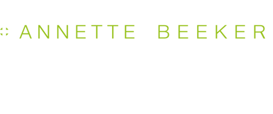 Print Design | Logo | Annette Beeker, München | Printvorlage und Webversion | Konzeption, Design und Druckabwicklung