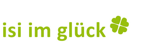 Print Design | Logo | isi im glück | Label und Blog, Ingolstadt | Printvorlage und Webversion | Konzeption, Design und Druckabwicklung