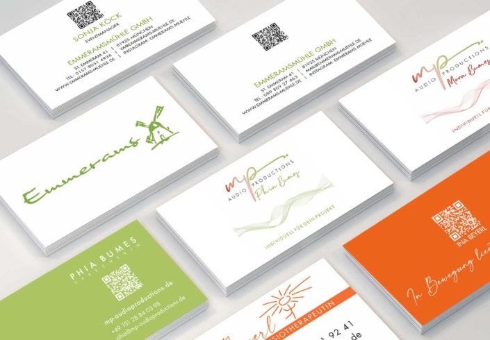 Übersicht Visitenkarten | Printversion